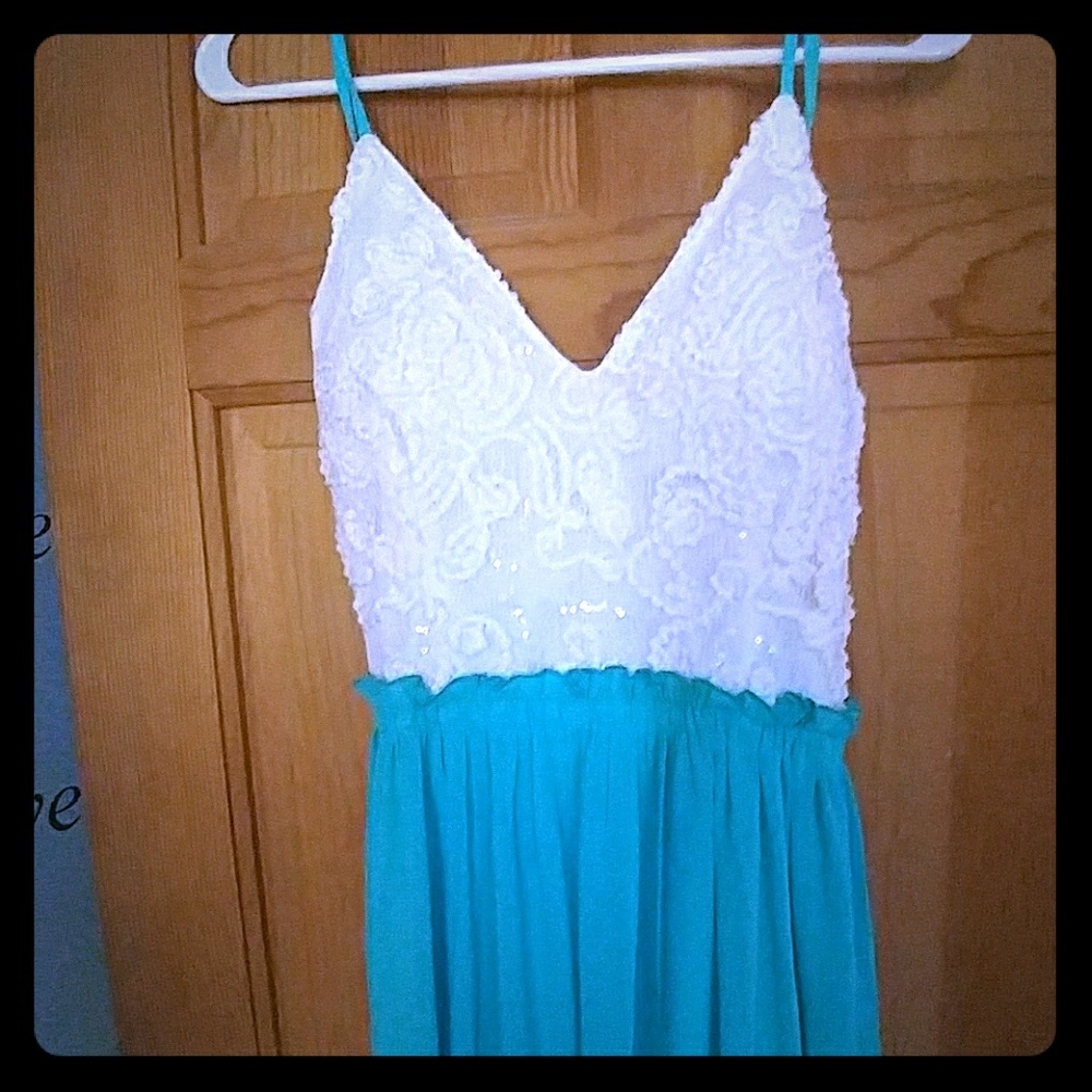 A beautiful summer dress, bought for a wedding!